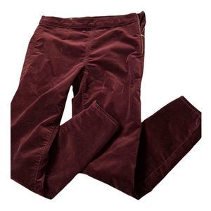 Gap velvet leggings size 29r